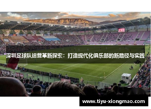 深圳足球队运营革新探索：打造现代化俱乐部的新路径与实践